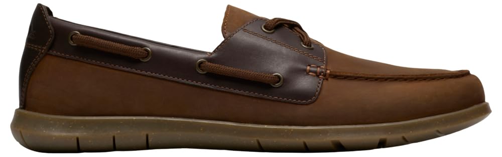Clarks Premium Men's Flexway 2Eye, Brown Nubuck, 6 UK