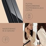 Panasonic Glätteisen EH-HS0E nanoe™-Technologie, mit 3D Keramikplatten und intelligenter Temperaturanpassung, schwarz-champagner