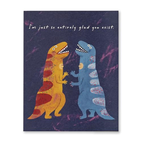 Love Muchly Greeting Cards: Friendship - I'm Just So Entirely Glad You Exist (Pack of 6)