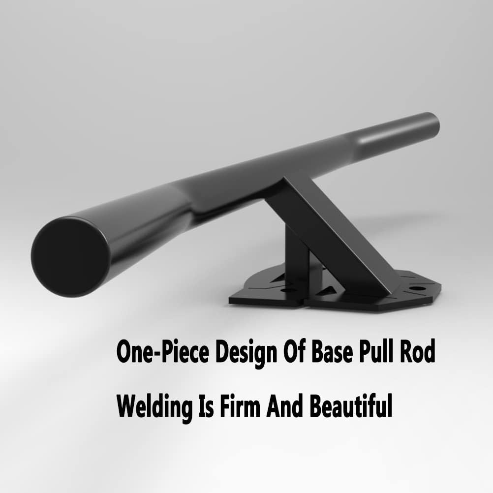 Wall Mounted Doorway Pull Up Bar, One-Piece Welded Steel Fitness Bar, Home Gym Strength Training Horizontal Bar,Safe Load 300kg
