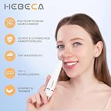 HEBECA Nasenhaartrimmer Herren Frauen - 2 in 1 Nasen Und Ohrhaartrimmer Herren Portble...