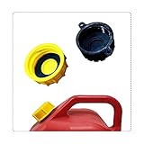 KP KOOL PRODUCTS Gas Can Cap - Solid Base Gas can Cap Replacement (1-Coarse and 1-Fine Thread) - Fit