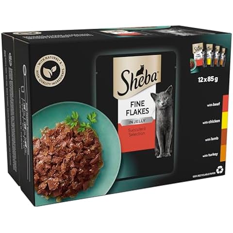 Sheba Fine Flakes Wet Cat Food Pouches Collection Cover