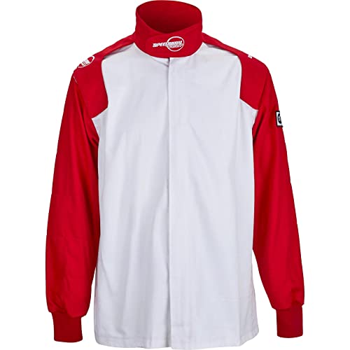 Speedway Motors Red Racing Jacket Only, Sfi-1, Large #TOP2