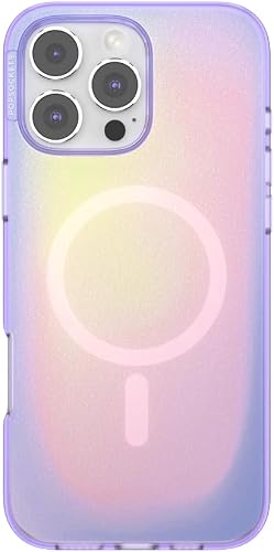PopSockets iPhone 16 Pro Max Case Compatible with MagSafe, Phone Case for iPhone 16 Pro Max, Wireless Charging Compatible, Case Only - Aura