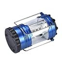 Drumstone Portable Camping Lantern, 15 Years Warranty, Ultra-Bright White LED Tent Light, Battery Operated, Lightweight & Portable, Rain & Splash Resistant, for Camping, Hiking, Fishing & Outdoor Use gallery image