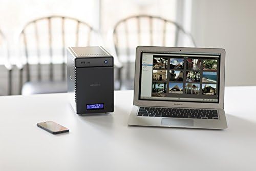 NETGEAR ReadyNAS 104 4-Bay Network Attached Storage Diskless (RN10400-100NAS)