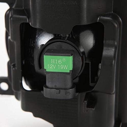 Compatible with 2013 2014 2015 Toyota Rav 4 RAV4 Halogen Fog light Kit w/Brackets/Wiring/Switch/Bulbs (Not Fit EV Model)