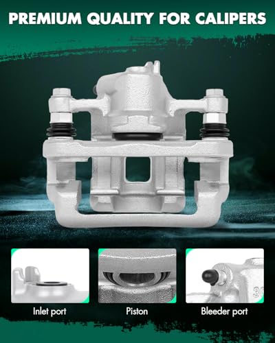 Image of SCITOO Rear Right Brake Caliper With Bracket 19B6282 Compatible For Kia Soul 2010-2013