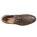 Florsheim Highland Plain Toe Oxford Brown Crazy Horse/Dark Gray Sole 10.5 M (D)