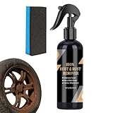 Felgenreiniger, 120 ml, Tiefenreinigung, Rostentferner, Fahrzeug-Radpflege, Glanzspray, für LKW, SUV, Metall, Eisen, Bremse, Wartung, Detaillierung