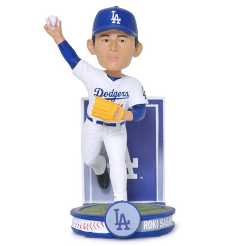Roki Sasaki Dodgers Bobblehead MLB figurine Banner Series Los Angeles FOCO