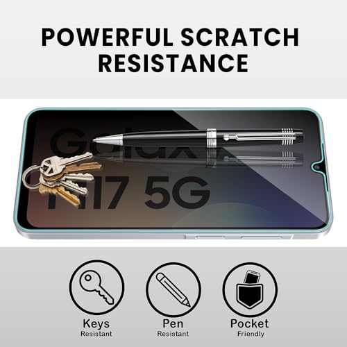 Image of ArmourPro Privacy Tempered Glass for Samsung Galaxy M17 - Anti-Spy Anti Peeping Screen Protector, 9H Hardness, Edge-to-Edge Coverage, Ultra Thin, Bubble-Free Installation Kit | Black