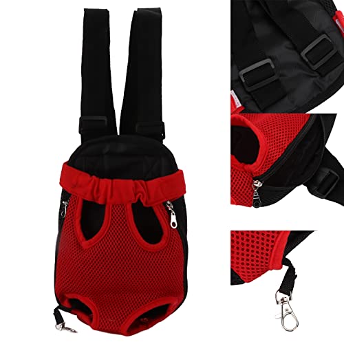 Pssopp Pet Carrier Backpack Dog Carriers Chest Bag Hands Free Chest Carrier Four Legs Out Backpack B