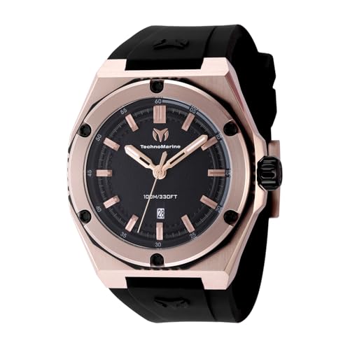 Montre Analogique Technomarine Coral en Acier Inoxydable 45mm