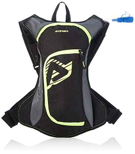 Acerbis DIO0000790 Mochila Agua Drink Bag  Negro Amarillo