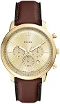 Fossil Neutra Chronograph Montre en cuir brun pour homme