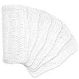 FFsign 6 Pack Replacement Washable Cleaning Pads for Shark Steam & Spray Mop SK410, SK460, SK115, SK140, SK141, SK435CO, S3101, S3102, S3250, S3251, 6 Pcs Washable Microfiber Cleaning Steamer Pads