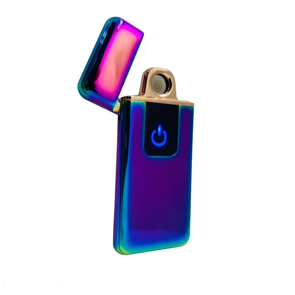 Electric Lighter, Finger Sensor (Rainbow)