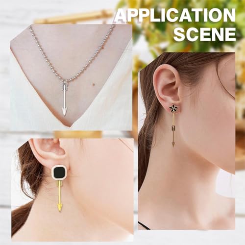 Breloques flèche en boîte pour offrir un kit de création de collier de protection unique
