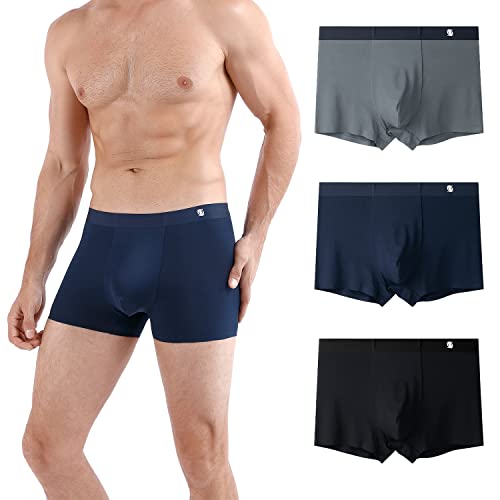 [Arbalest] 「ボクサーパンツ メンズ セット | 高級素材 | ストレッチ&前閉じ | 吸汗速乾&抗菌防臭 | 通気性バツグン | 3枚組み」- 贅沢な素材で作られた、究極の快適性を誇る パンツ メンズ 下着