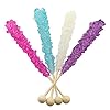 Unicorn Party Rock Crystal Candy Sticks | Unicorn Horns | 36 Count Assorted - Blueberry, Grape, Pink Cotton Candy, Original | Boone's Mill #2