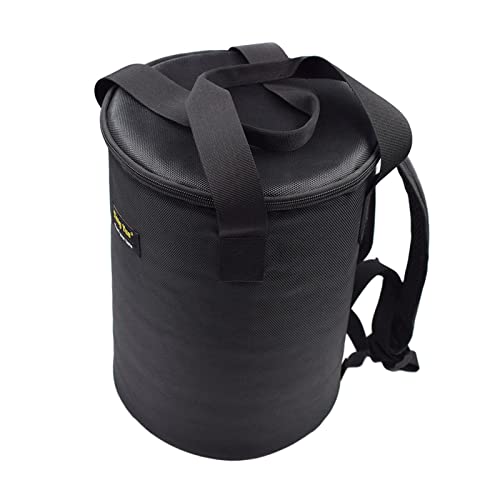 chiwanji Sac de rangement portable poubelle ronde poubelle anticollision facile à nettoyer bacs à litière pour ordinateur hôte RV jardin pique-niquerr camping Cover