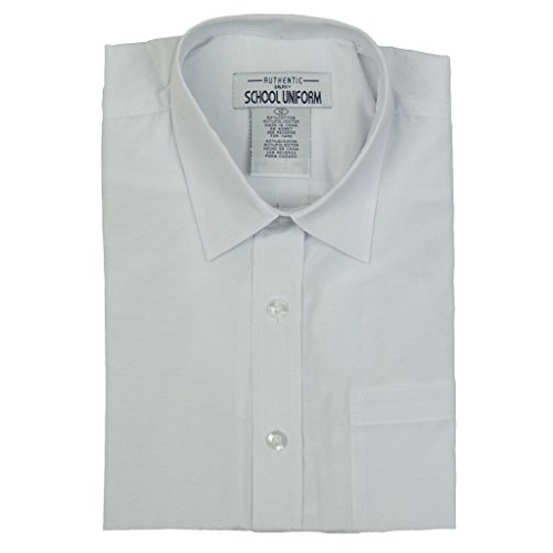 Image of Authentic Galaxy Boys School Uniforms Short Sleeve Broadcloth Shirt