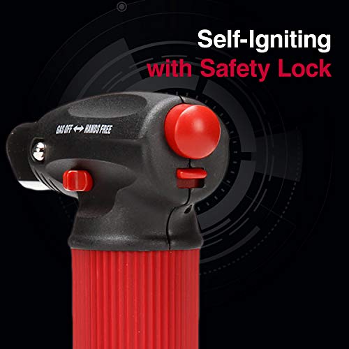 Master Appliance MT51 Professional Butane Torch Lighter, Hand Held Torch Lighter, Adjustable
