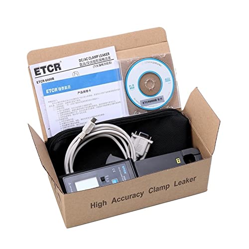 Pinza Amperimétrica de Corriente de Fuga AC/DC Clamp Meter 0mA-60.0A ETCR6000B miniatura 6