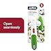 Zyliss Lock N' Lift Can Opener - Manual Can Opener with Built-In Magnet - Safety Can Opener with Stainless Steel Wheel - Handheld Kitchen Tool & Gadget - Green, 7.5