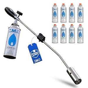 ZMC Unkrautvernichter 2,5 kW Abflammgerät Set
