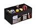 Price comparison product image CMYK Car Boot Organizer, Collapsible Heavy Duty Car Boot Tidy Waterproof Storage Boot Organiser Box with 2 Large Compartments and 3 Convenience Side Pockets for Car, SUV, Truck, Minivan