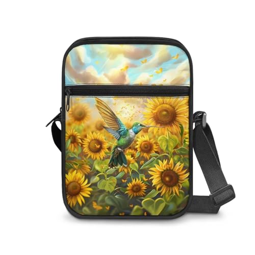 Messenger Bag Womens Shoulder Bag Mens Zipper Work Office Bag Briefcases Wallet Purse for Travelling Daily - Main Image