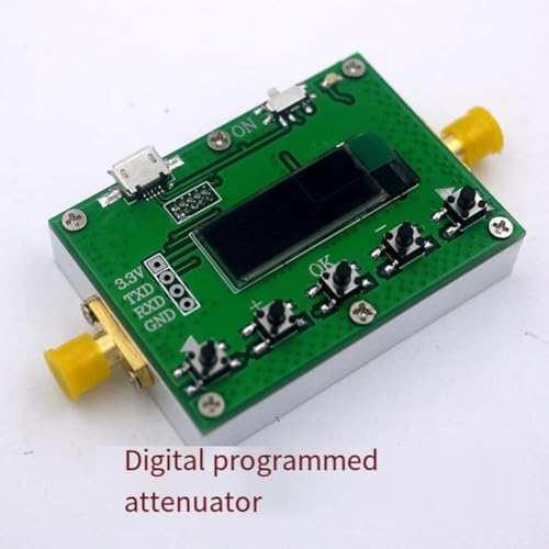 Atenuador programable LF-6GHz SMA módulo digital con pantalla OLED 30DB 6