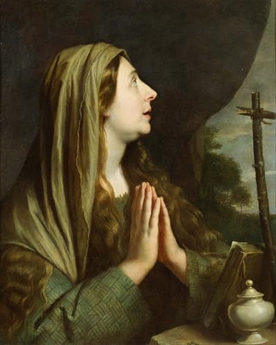 Impression d'affiches Mary Magdalene Champaigne qualité musée