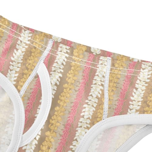 Boys' Exclusive Briefs Toddler Underwear 95% Combed Cotton Boxerbriefs 2T Striped Pattern with Feather 94