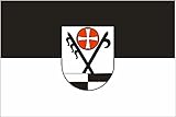 doppel umsäumt U24 Flagge Fahne Landkreis Schwäbisch-Hall 90 x 150 cm