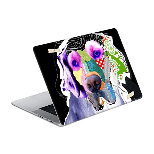 Sticker MacBook Pro 16 A2485 peau vinyle protection autocollante chien Michel Keck