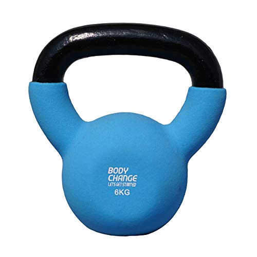 コクサイ 筋力トレーニング エクササイズ やかん型 ケトルダンベル 6kg ライトブルー シェイプアップ ダンベル ダイエット NK6401