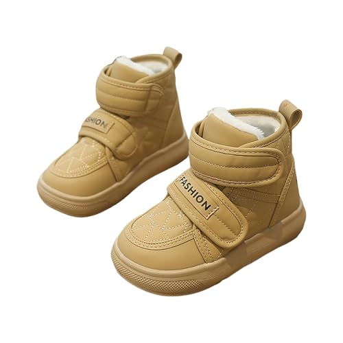 IWIHMIV Toddler Ankle Boots Girls Winter Shoes Snowboots Boys Winter Shoes Toddler Slip On Snow Boots Kids' Snow Boots2