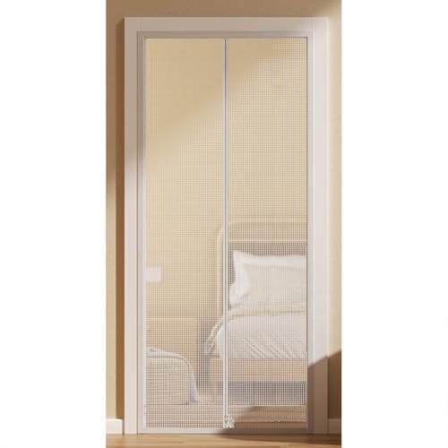 ペットゲート 猫 ゲート ペット ゲート 猫ゲート ハイタイプ 玄関 猫用 犬 犬用 ワイド ペットフェンス 侵入/飛び出し防止 玄関網戸 網戸 貼るだけ 玄関 ドア用 猫網 網戸カーテン 室内 階段 扉 メッシュ 網戸キット 虫よけネット 防虫ネット ナノメッシュ (I型, 85x210cm)