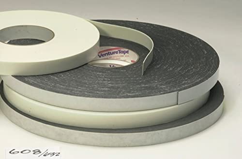 Image of Venture Tape 96593-case 3M Double Sided 1 /16 inch PE Foam Glazing Tape VG1216, 1 /2 inch x 150', White (Pack of 40)