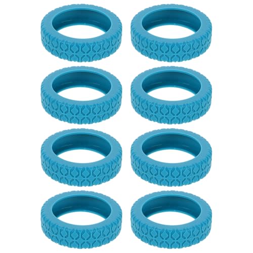 8pcs Luggage Wheel Protectors Silicone Suitcase Wheel Covers for Travel Noise Reduction and Shock Absorbing