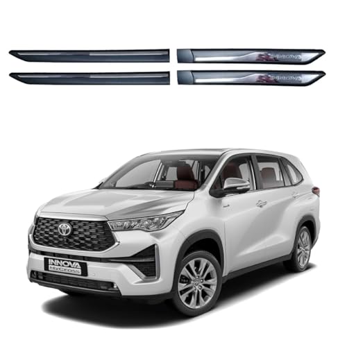 Image of Car Door Body Side Beading /Molding /Cladding for Toyota Innova Hycross Set of 04