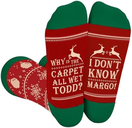 Arsemica Unisex Christmas Socks Funny (pack of 1)