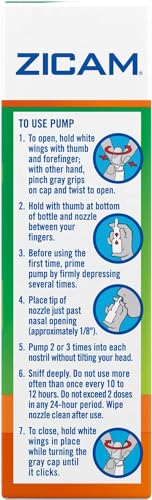 Zicam Extreme Congestion Relief Liquid Nasal Spray 0.50 Ounces (Pack of 6) - Thumbnail 4