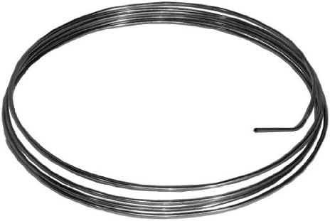 3/8 OD 304/304L Stainless Steel Tubing, 22 Gauge (.028), Welded, A269, Mill ID, Bright Annealed OD - 10' Coiled Length