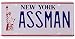 Seinfeld - Assman - Cosmo Kramer's Chevy Impala - TV Replica Prop Licence Plate - Gift Home Decor