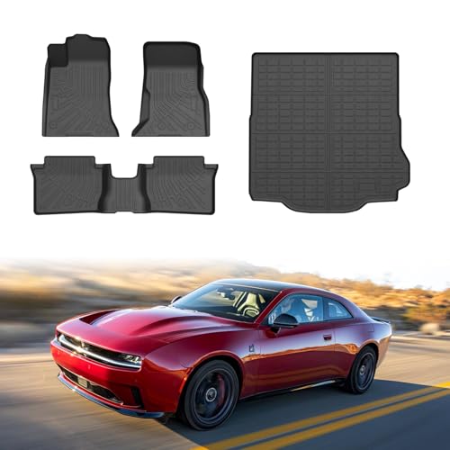 Mixsuper Charger EV Floor mats-Floor Mat & Cargo Liner for